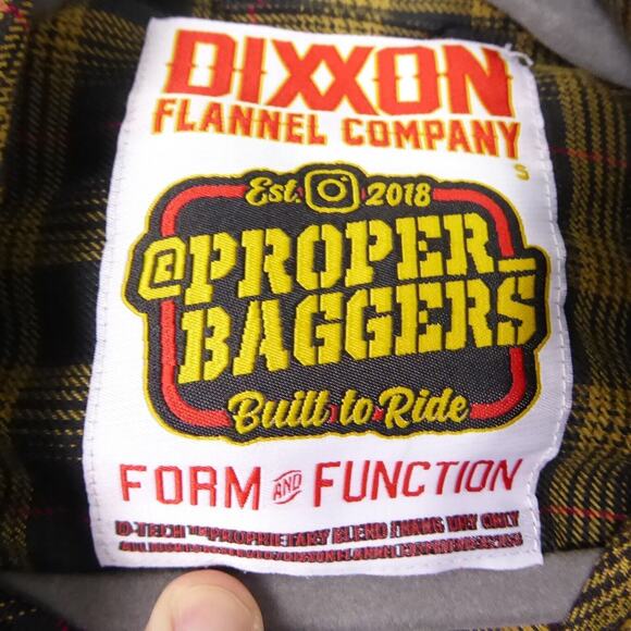 Dixxon Flannel Shirt Womens SZ S Pearl Snap Proper Baggers LTD Edition Midweight - Picture 6 of 13